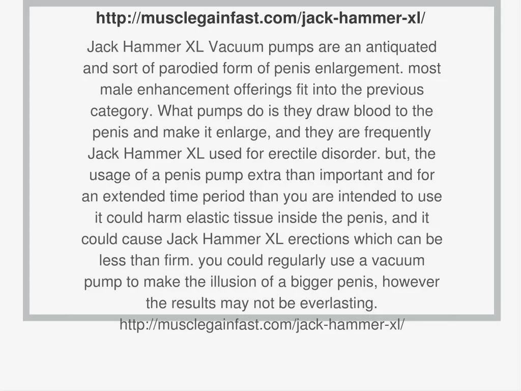 http musclegainfast com jack hammer xl n.