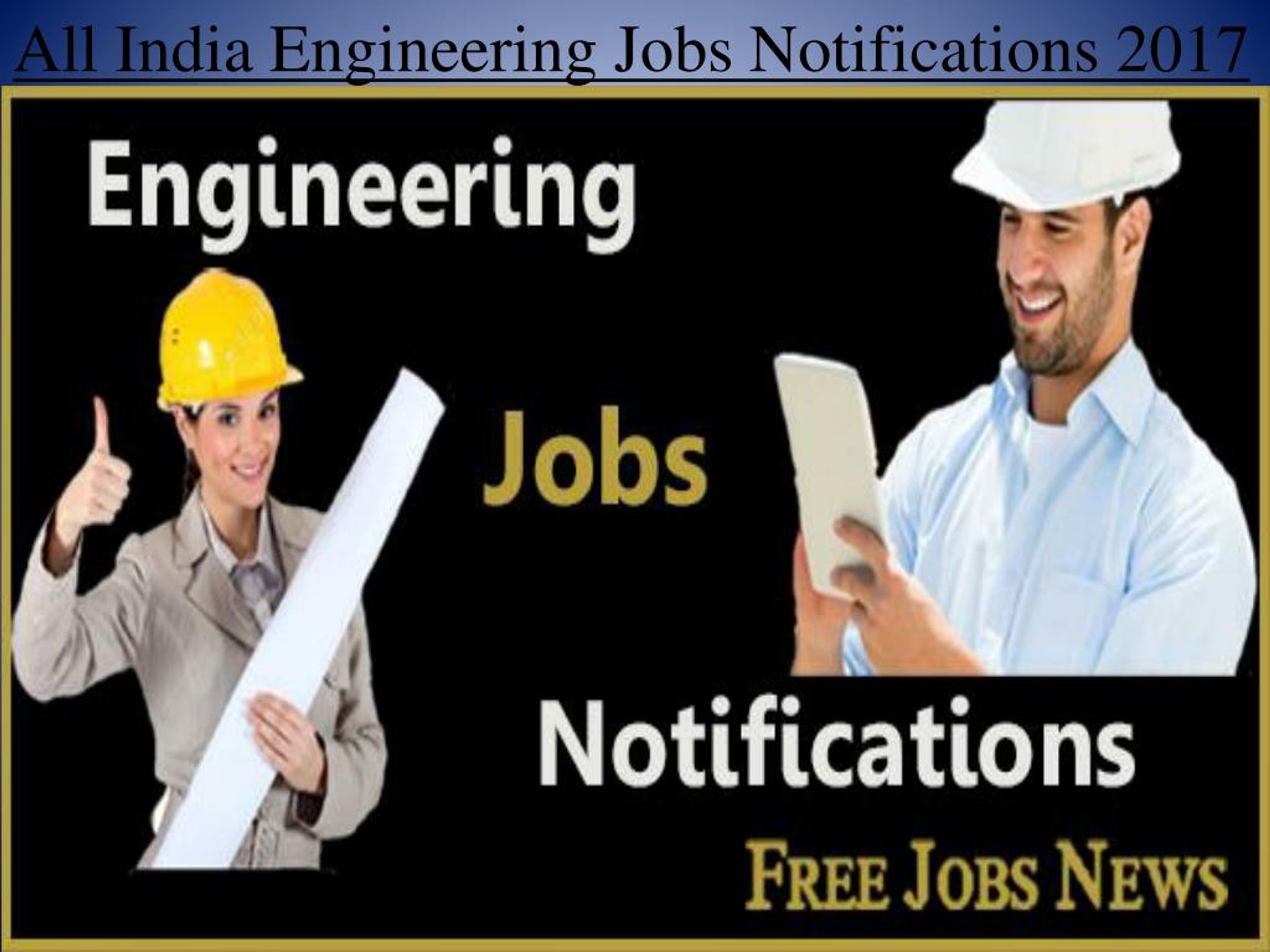 Latest engineering government jobs in india