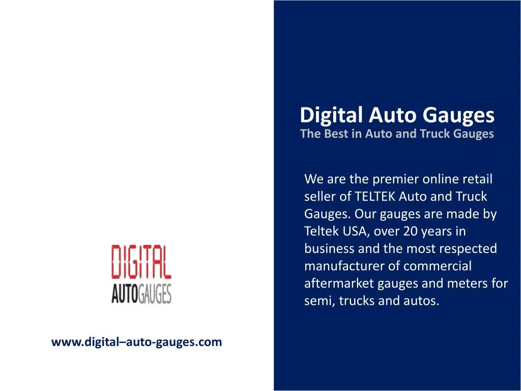 digital auto gauges n.