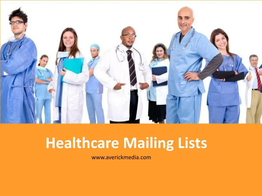 healthcare mailing lists n.