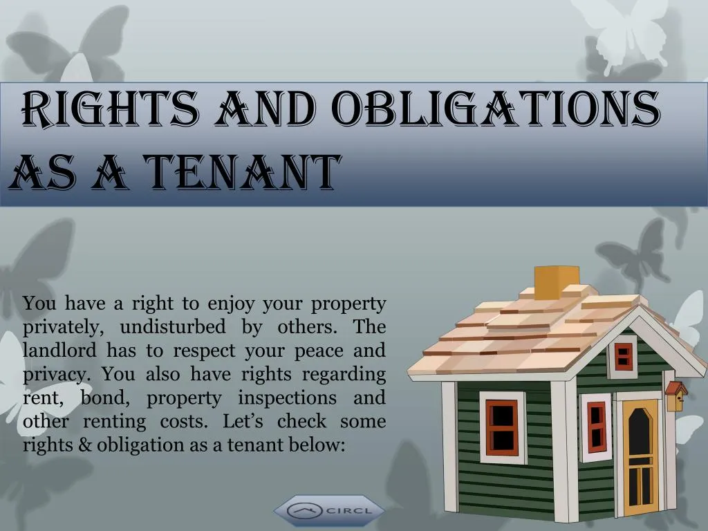 PPT - Rights And Obligations As A Tenant PowerPoint Presentation, Free ...