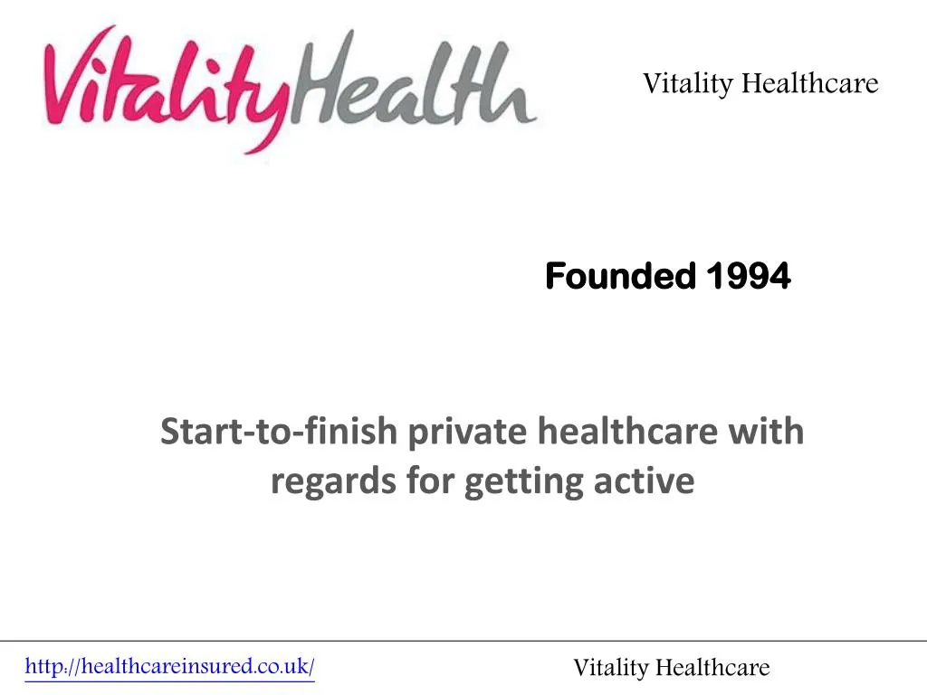 vitality healthcare n.