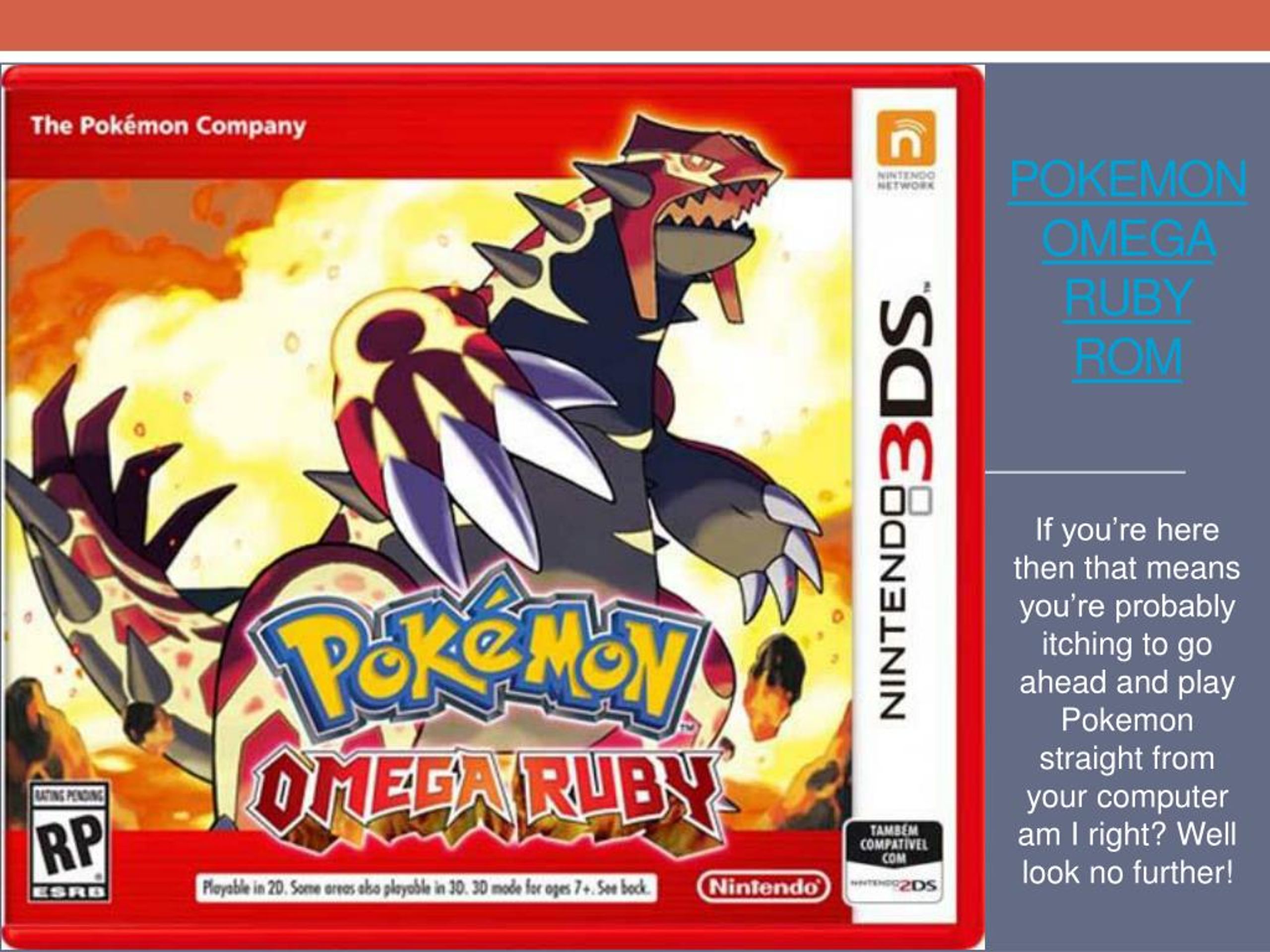 omega ruby download 3ds