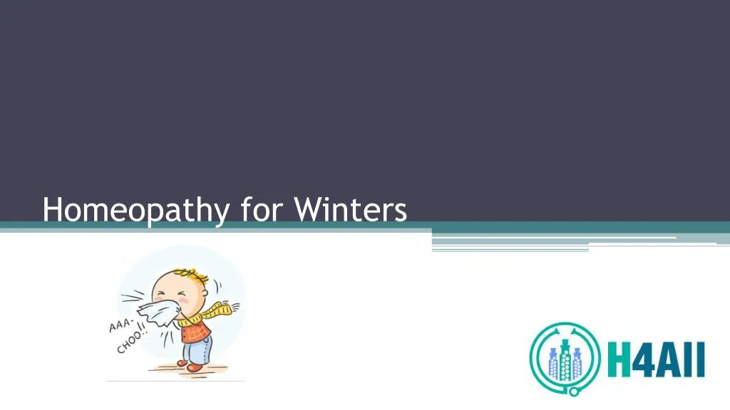 homeopathy for winters n.