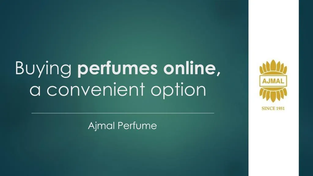 buying perfumes online a convenient option n.
