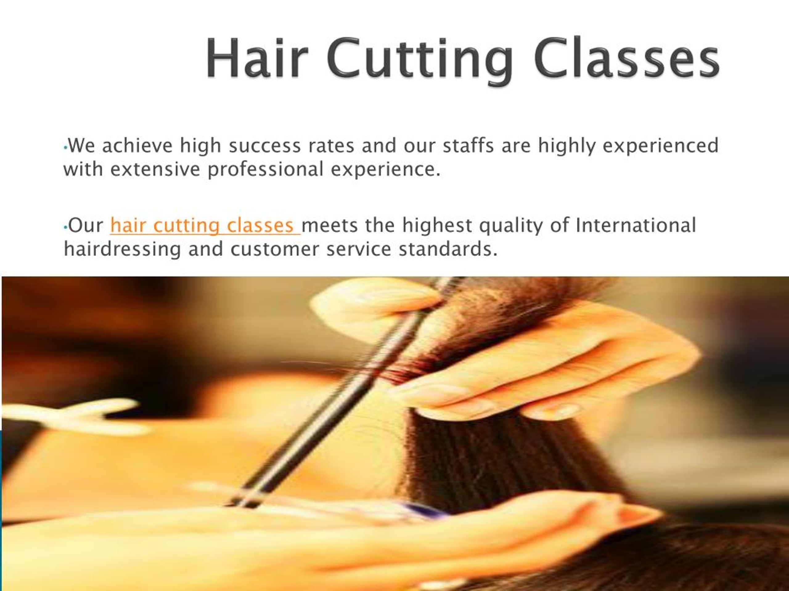 Hair Cutting Classes L 