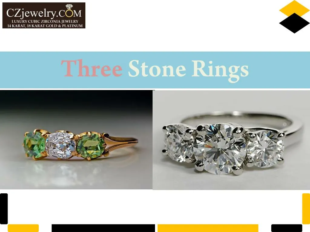 three stone rings n.