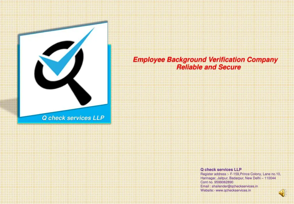 PPT - Employee background verification services PowerPoint Presentation -  ID:7499637