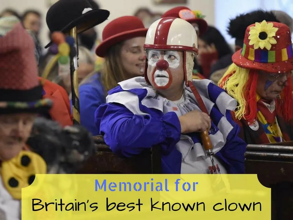 commemoration for britain s best known clown n.