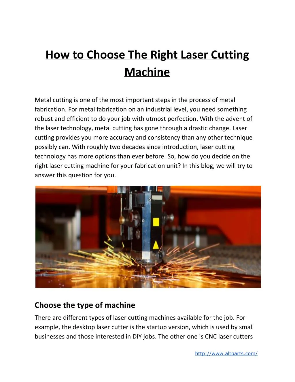 how to choose the right laser cutting machine n.