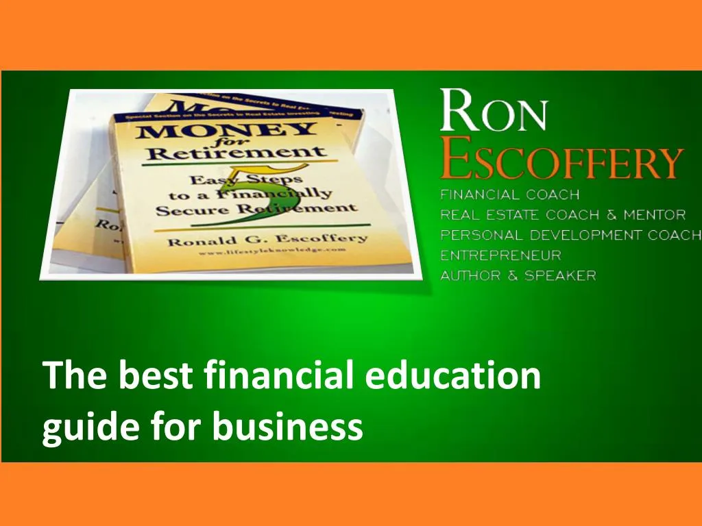 the best financial education guide for business n.
