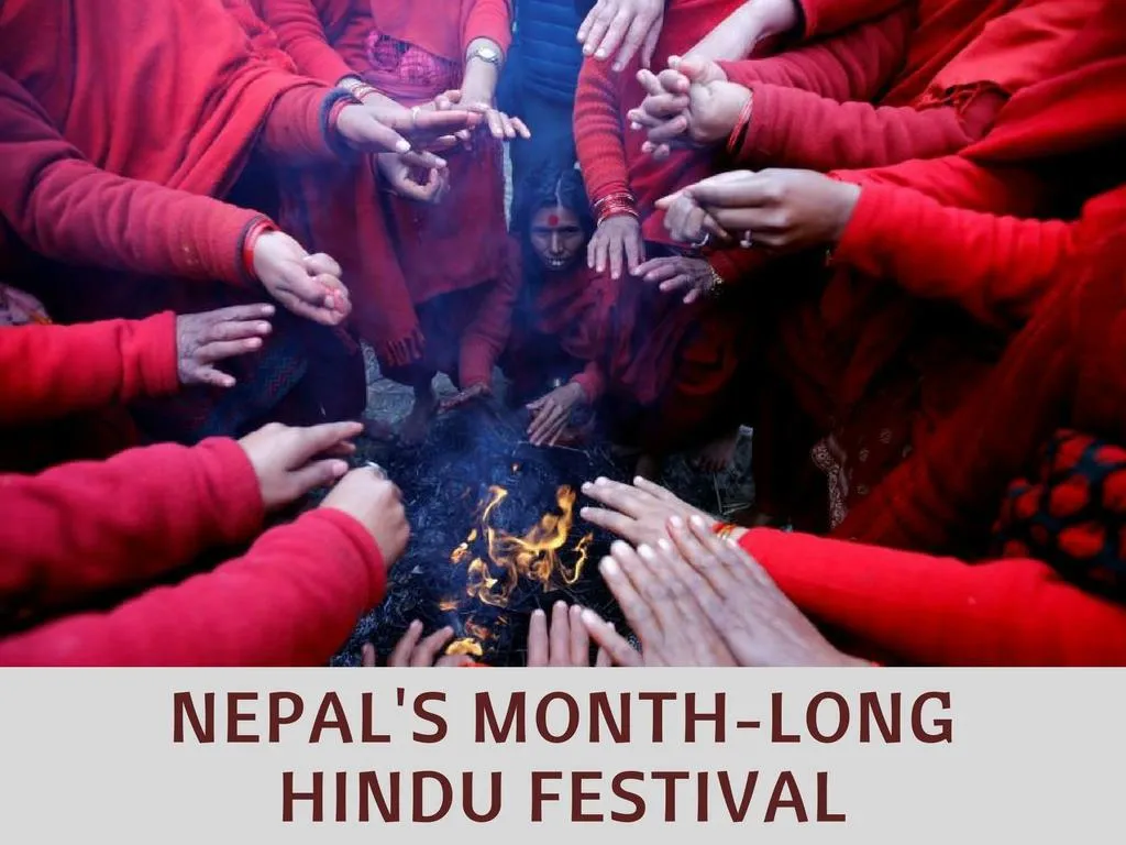 nepal s month long hindu festival n.