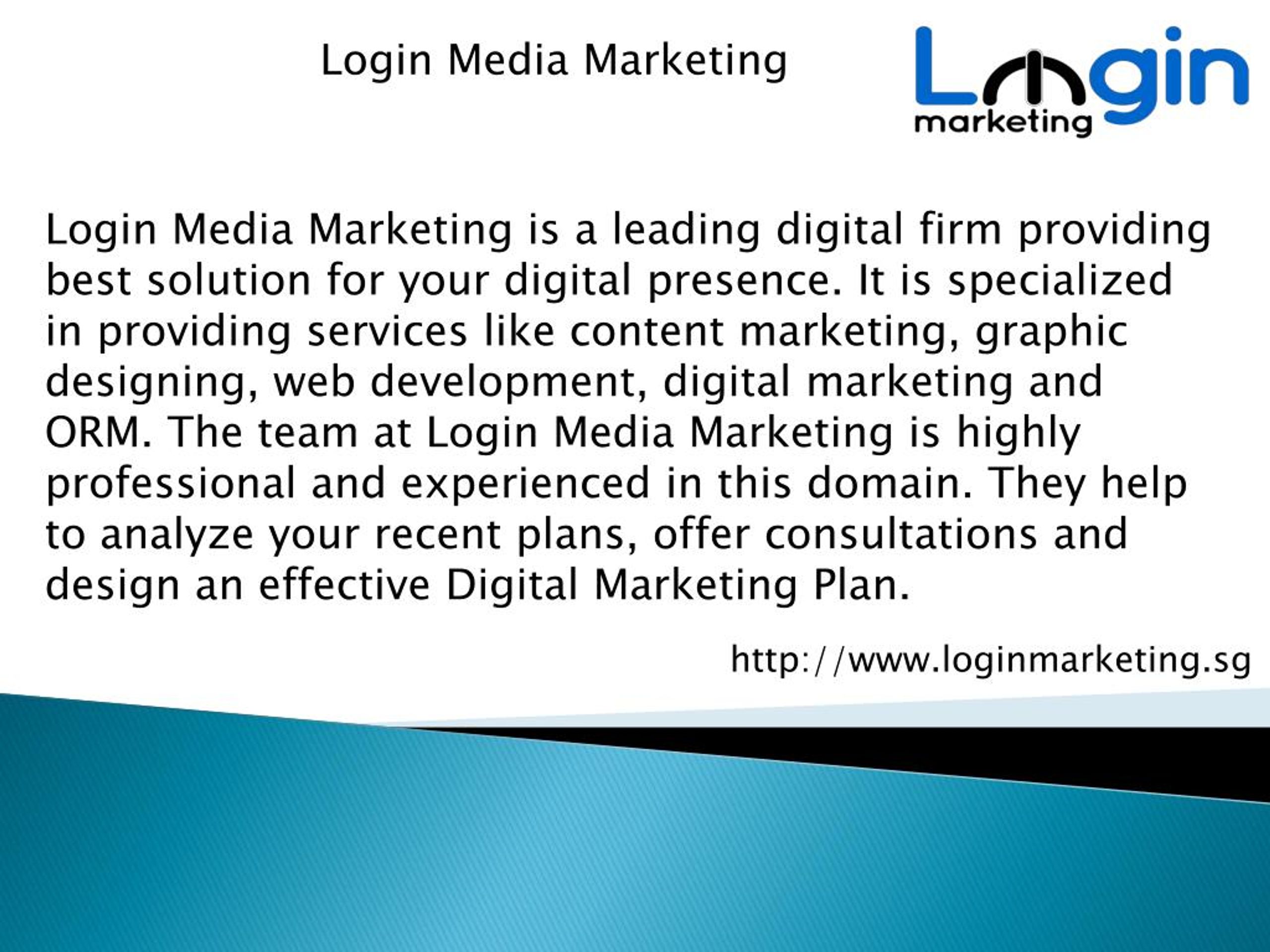 PPT - Login Media Marketing PowerPoint Presentation, free download - ID