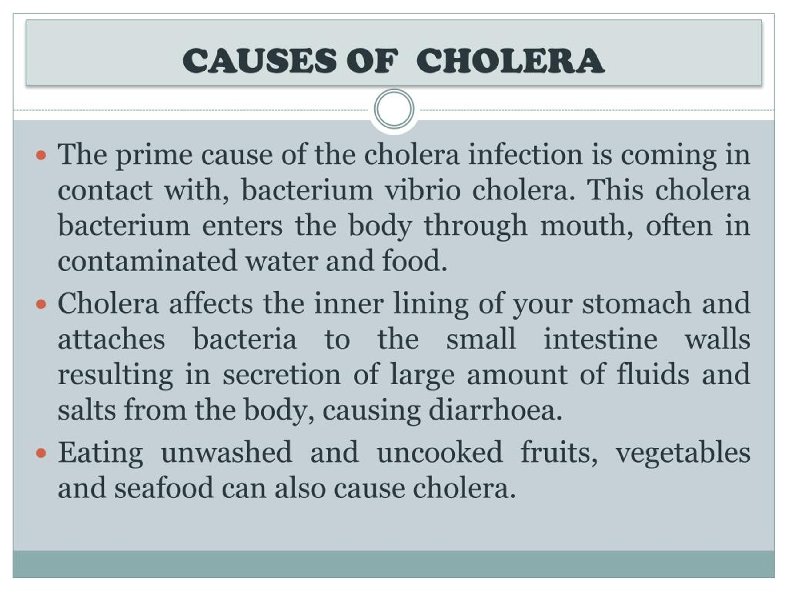 Reproductive Health And Fetal Cholera Disease Symptoms Reproductive ...