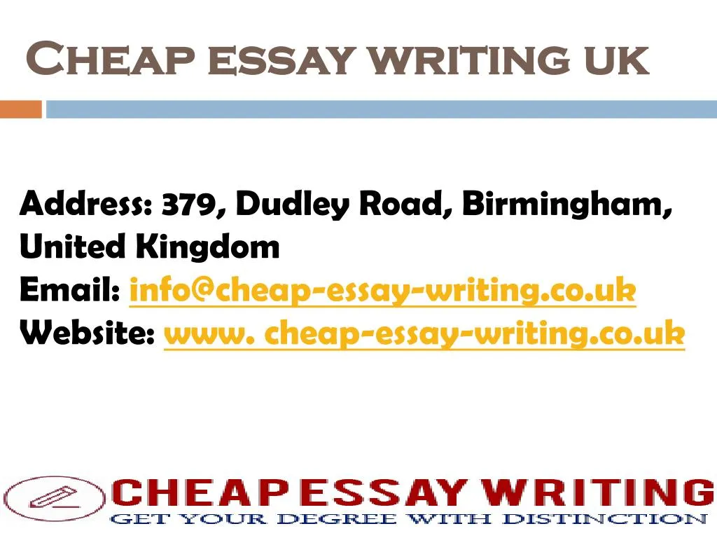 essay about cheap
