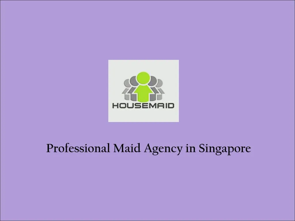 professional maid agency in singapore n.