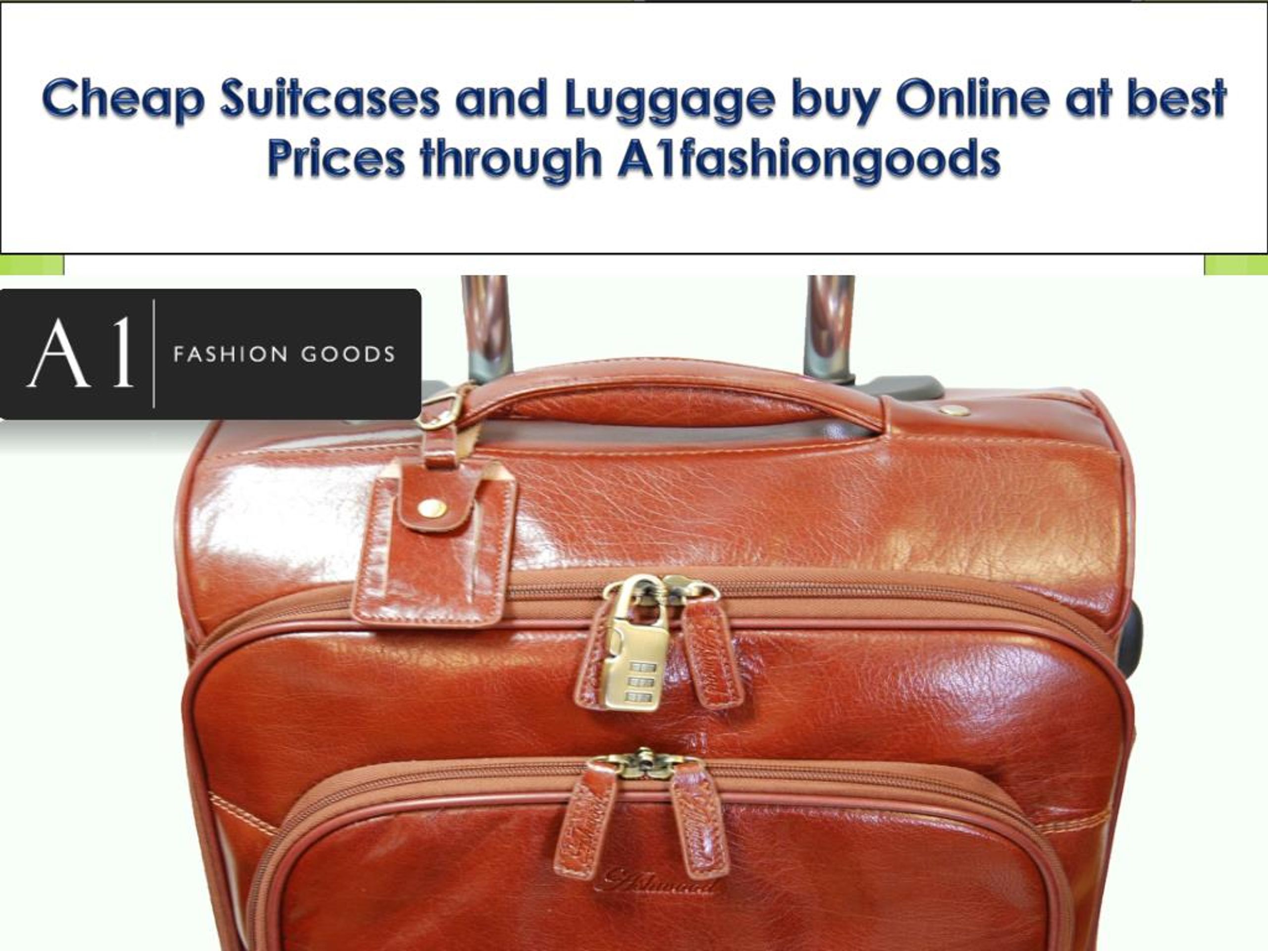 cheap suitcases online