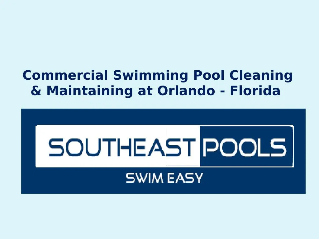 swimming pool cleaning companies