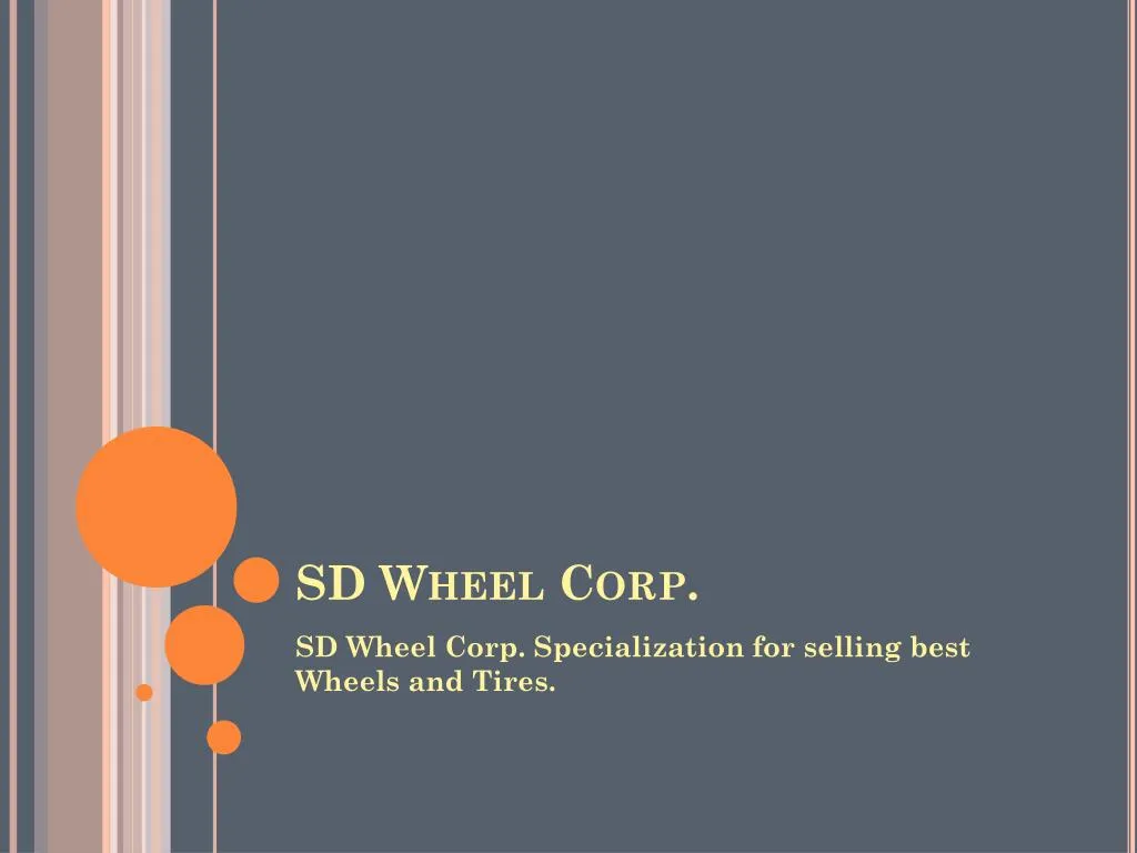 PPT SD Wheel Corp PowerPoint Presentation, free download ID7509963