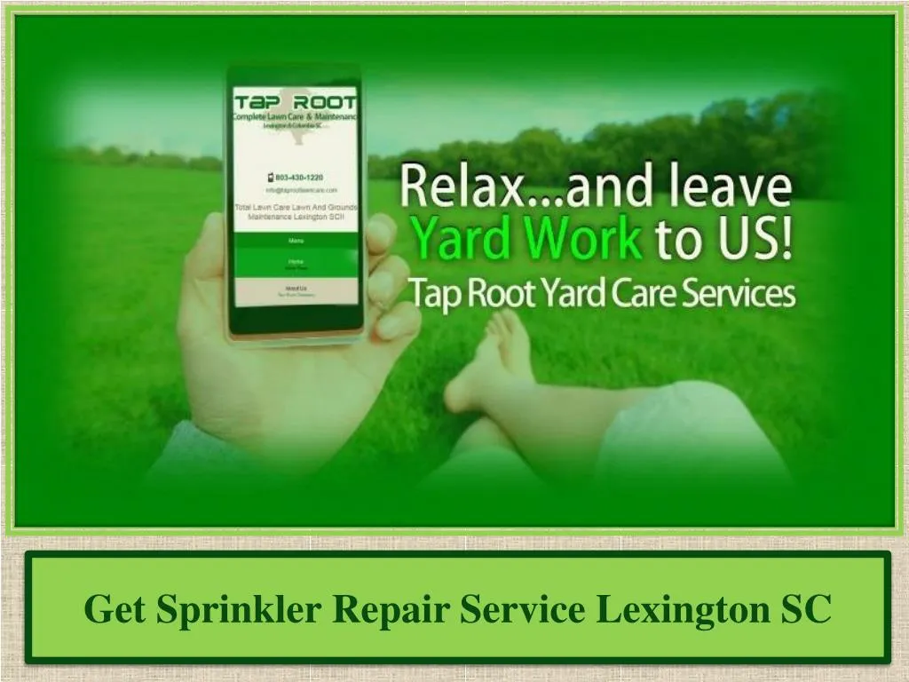 get sprinkler repair service lexington sc n.