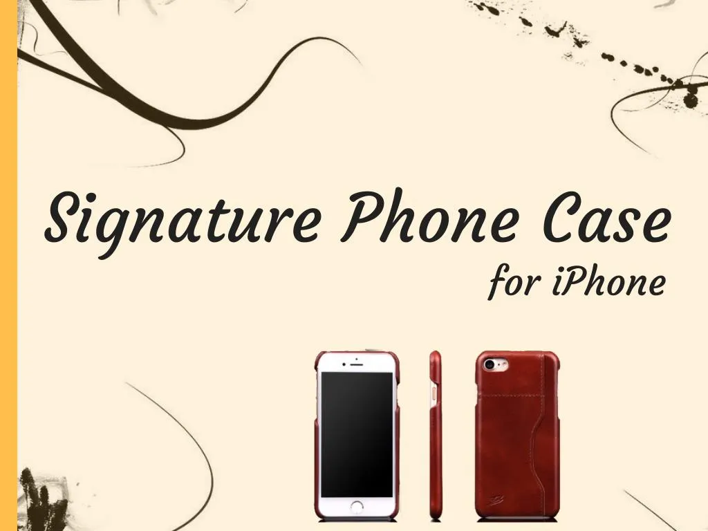 signature phone case n.