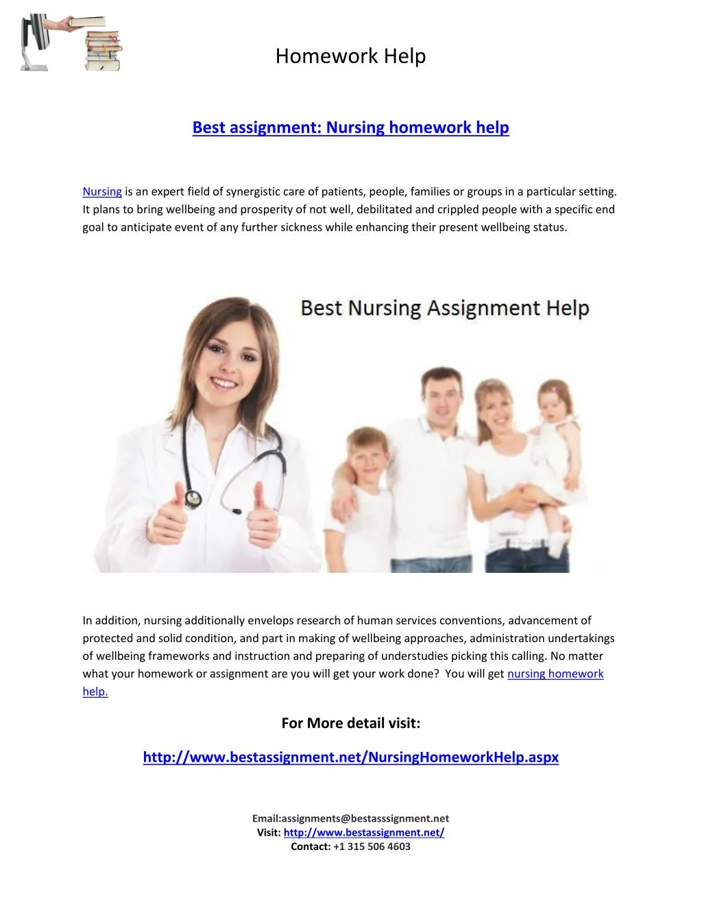 homework help nursing