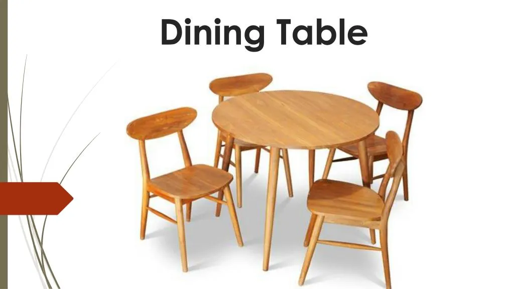 dining table design presentation