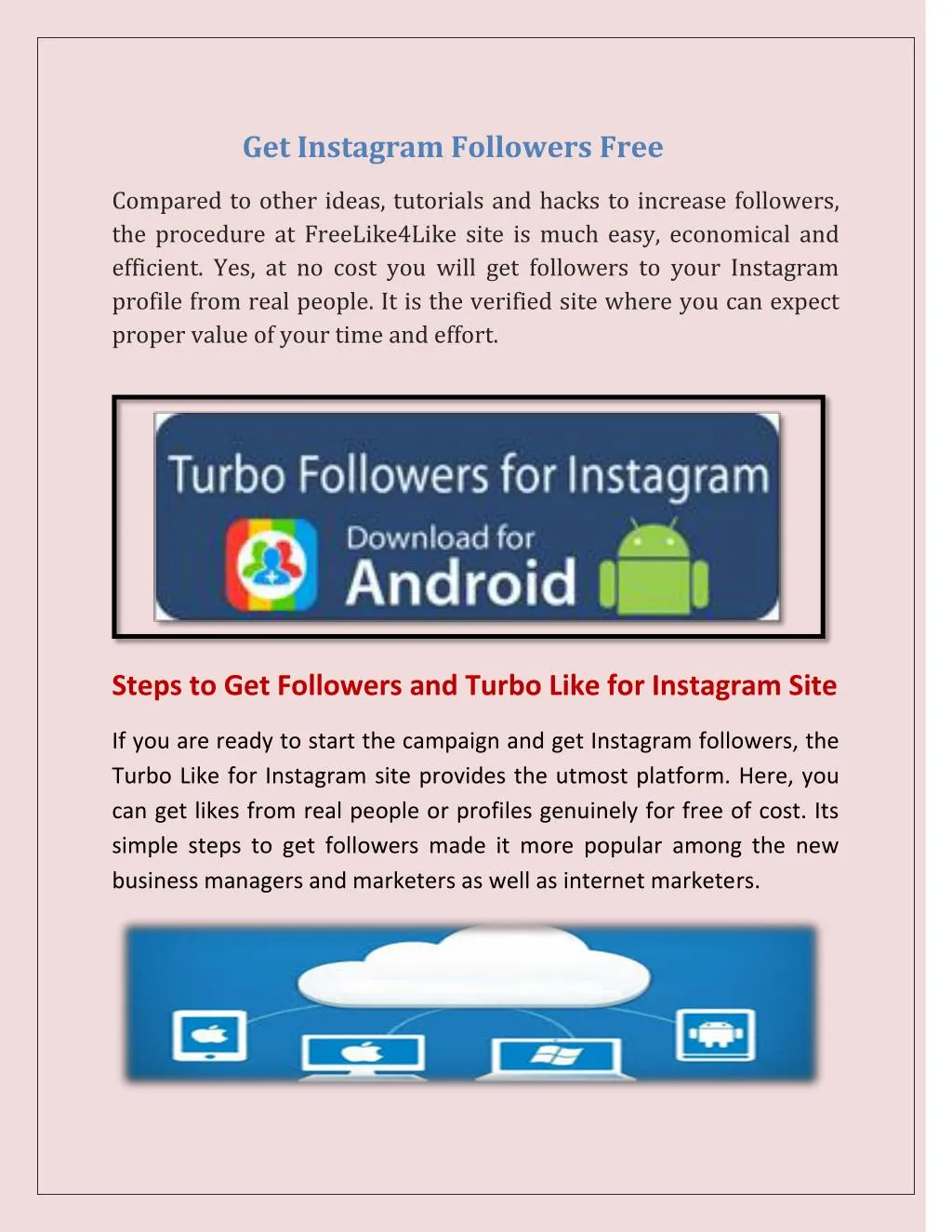 get instagram followers free - ppt get instagram followers likes free powerpoint presentation