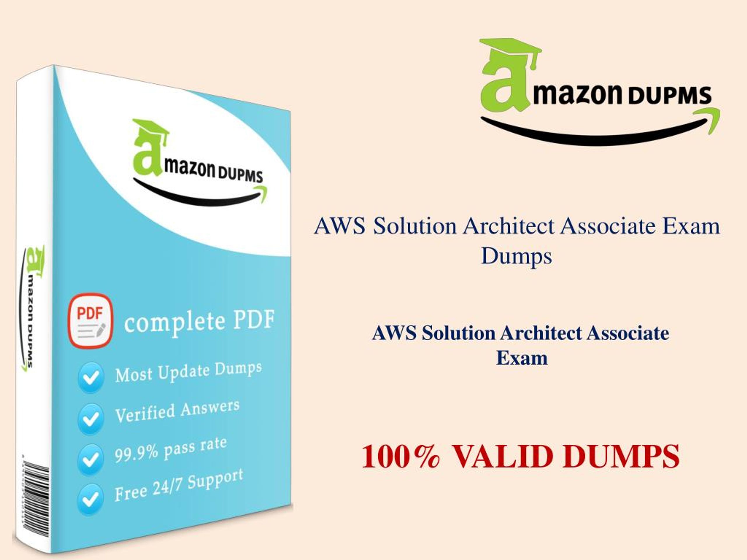 aws solution architect associate dumps pdf free