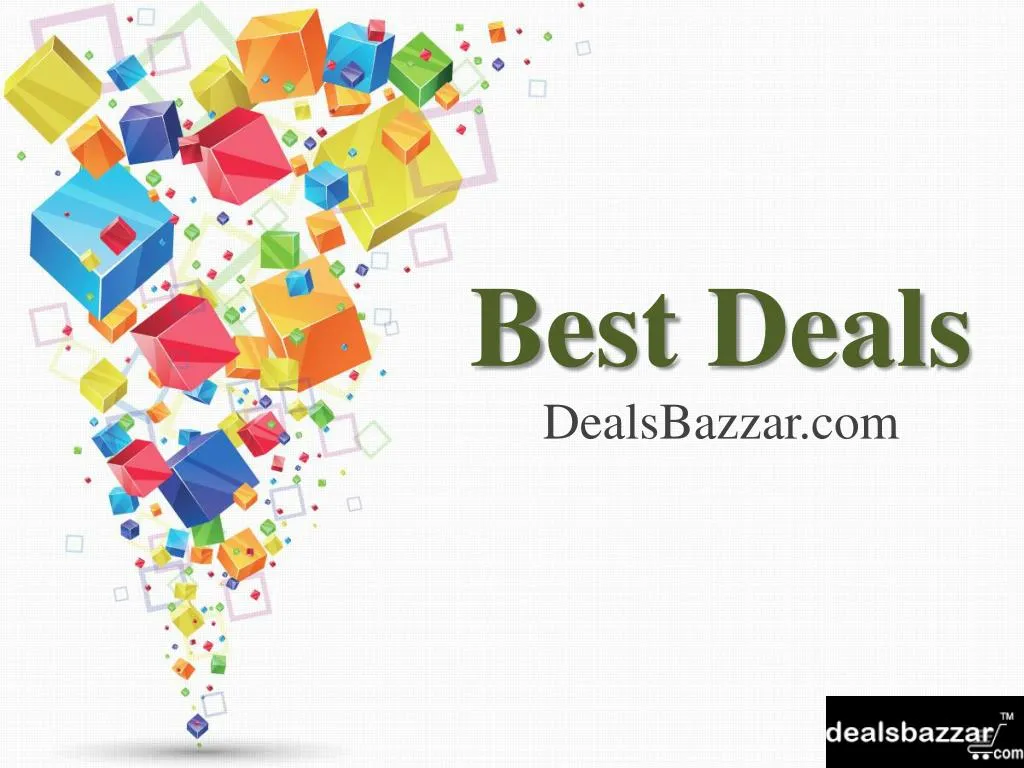 PPT Best Deals, Offers and Discounts from leading online stores in