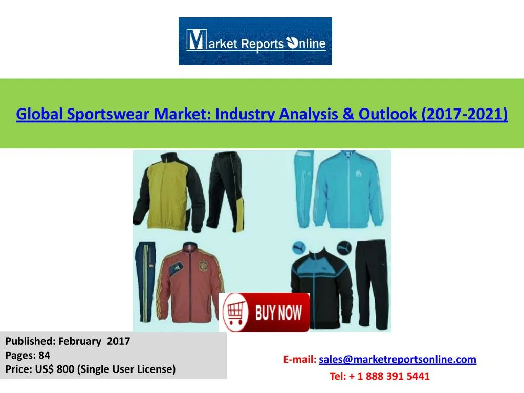 global sportswear market industry analysis n.