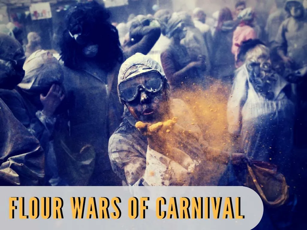 flour wars of carnival n.