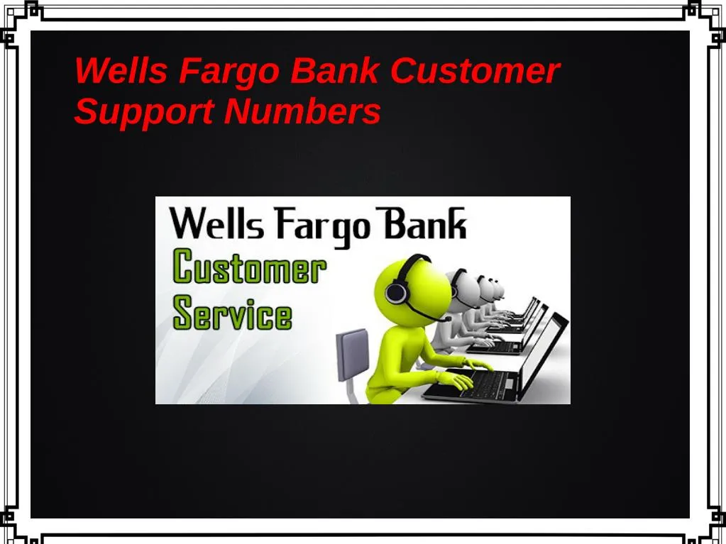 wells fargo bank customer support numbers n.