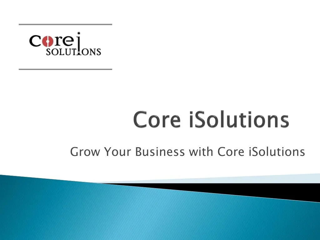 core isolutions n.