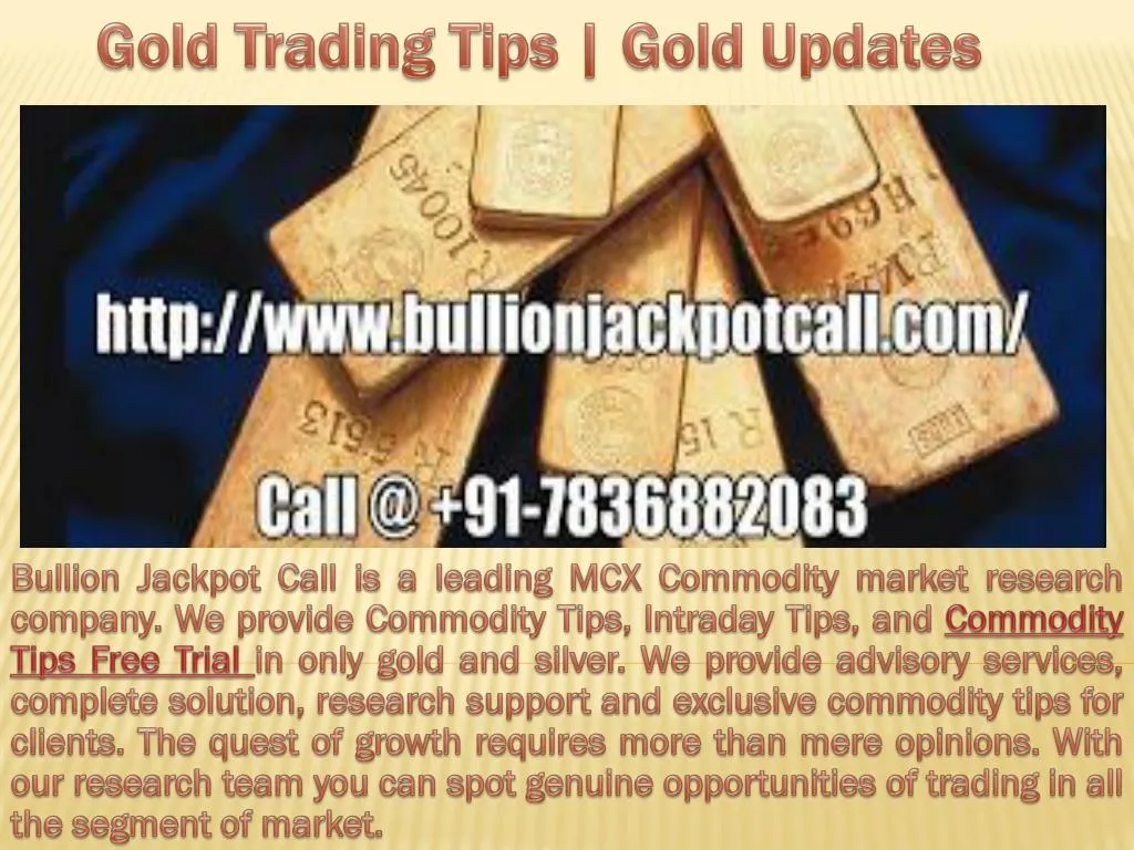 gold trading tips gold updates n.