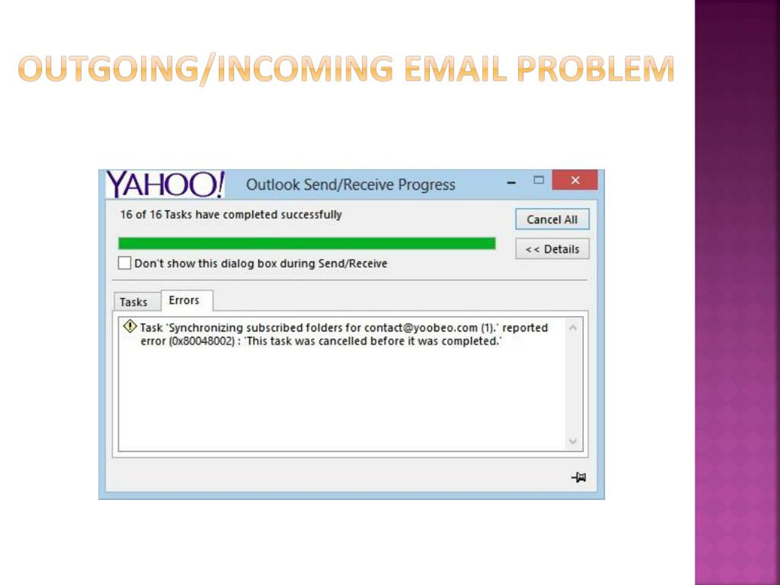 PPT How to Troubleshoot Yahoo Email Issues 8448883860 PowerPoint