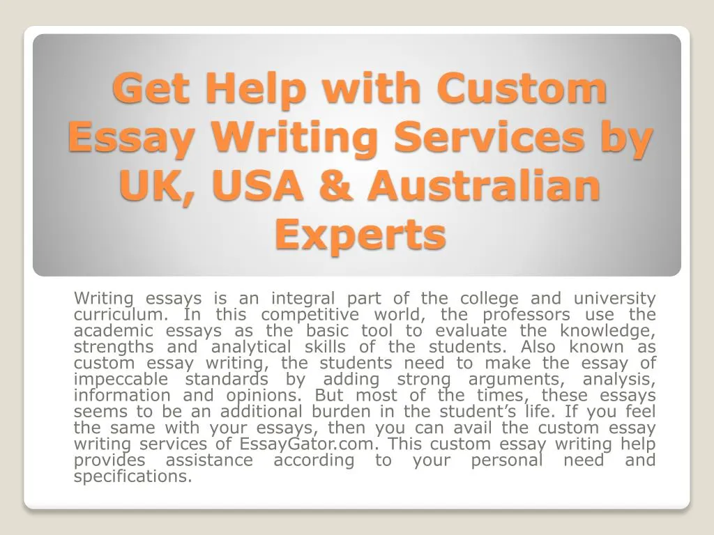 premium custom essay writing service