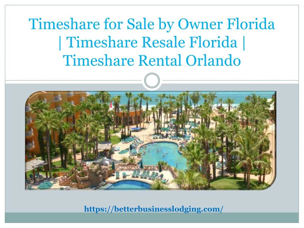 timeshare presentation florida