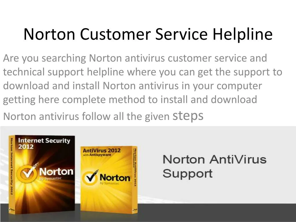 norton customer service helpline n.