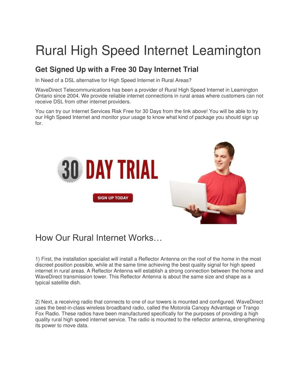 Best rural internet options