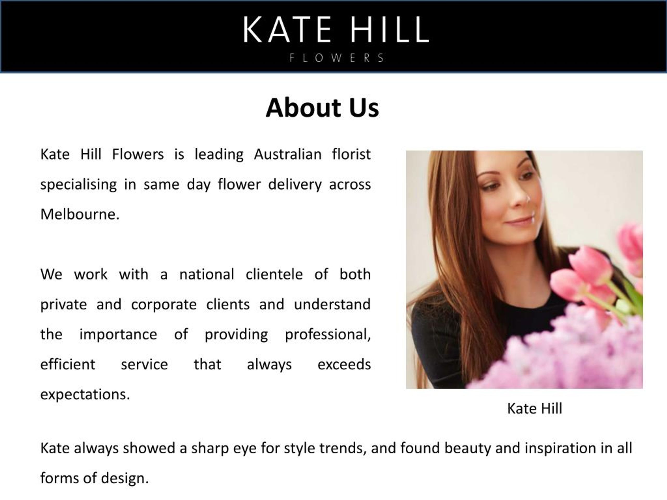 PPT Leading Australian Florist Specialising in Same Day Flower