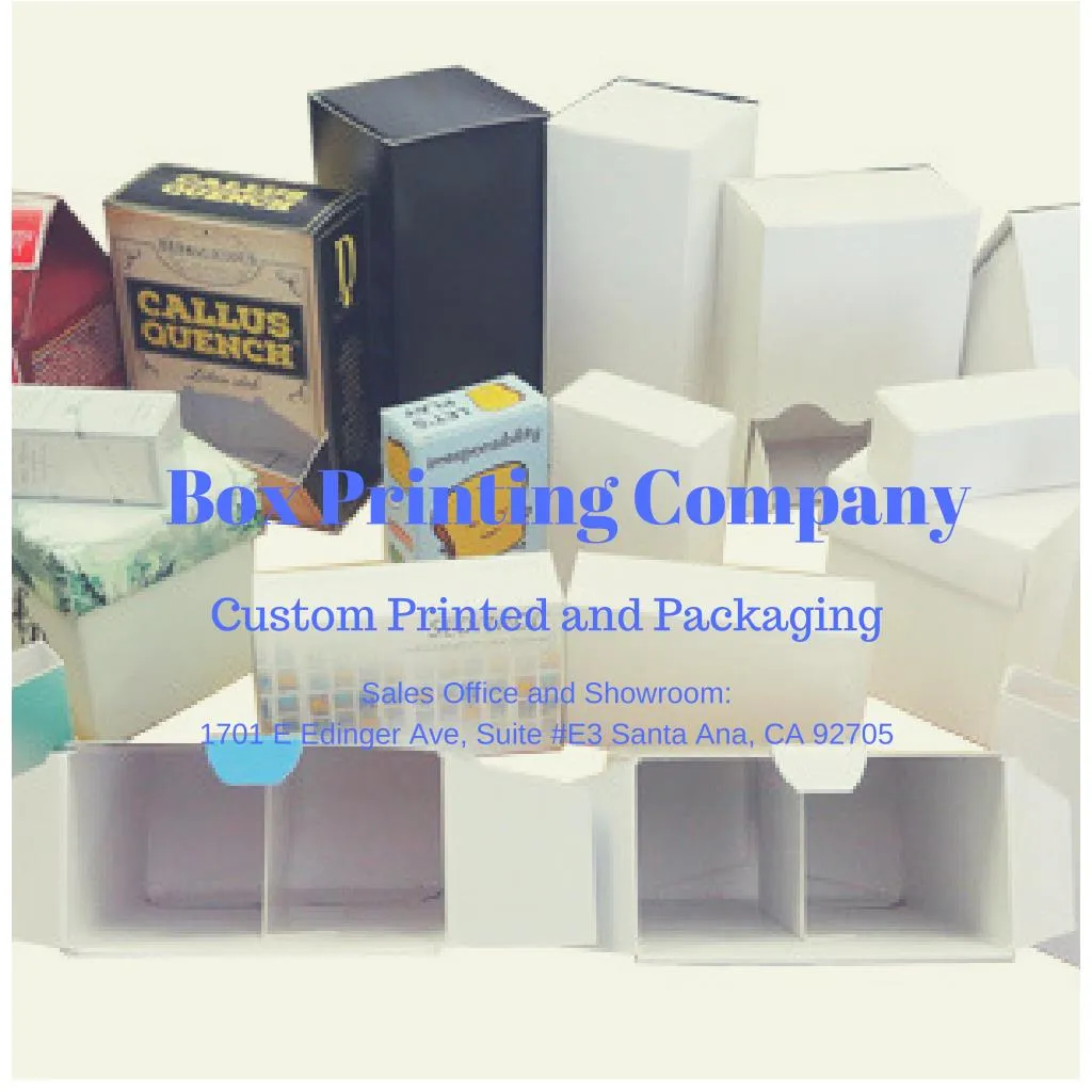 box printing company n.
