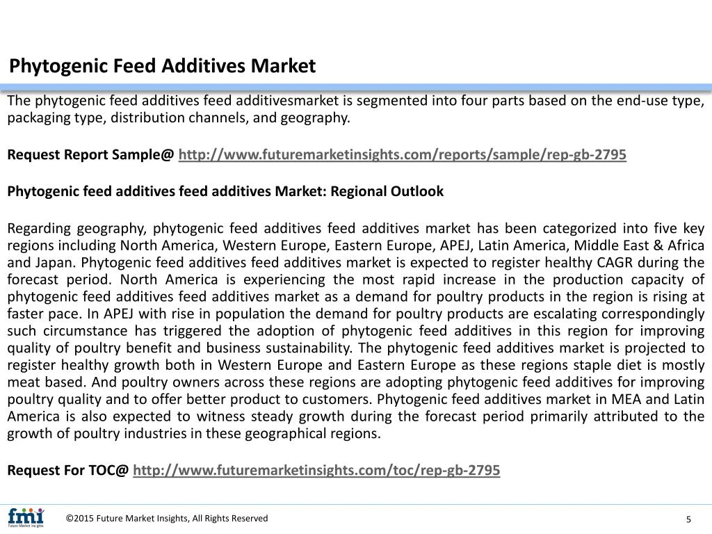 PPT - Phytogenic Feed Additives Market Volume Analysis, size, share and ...