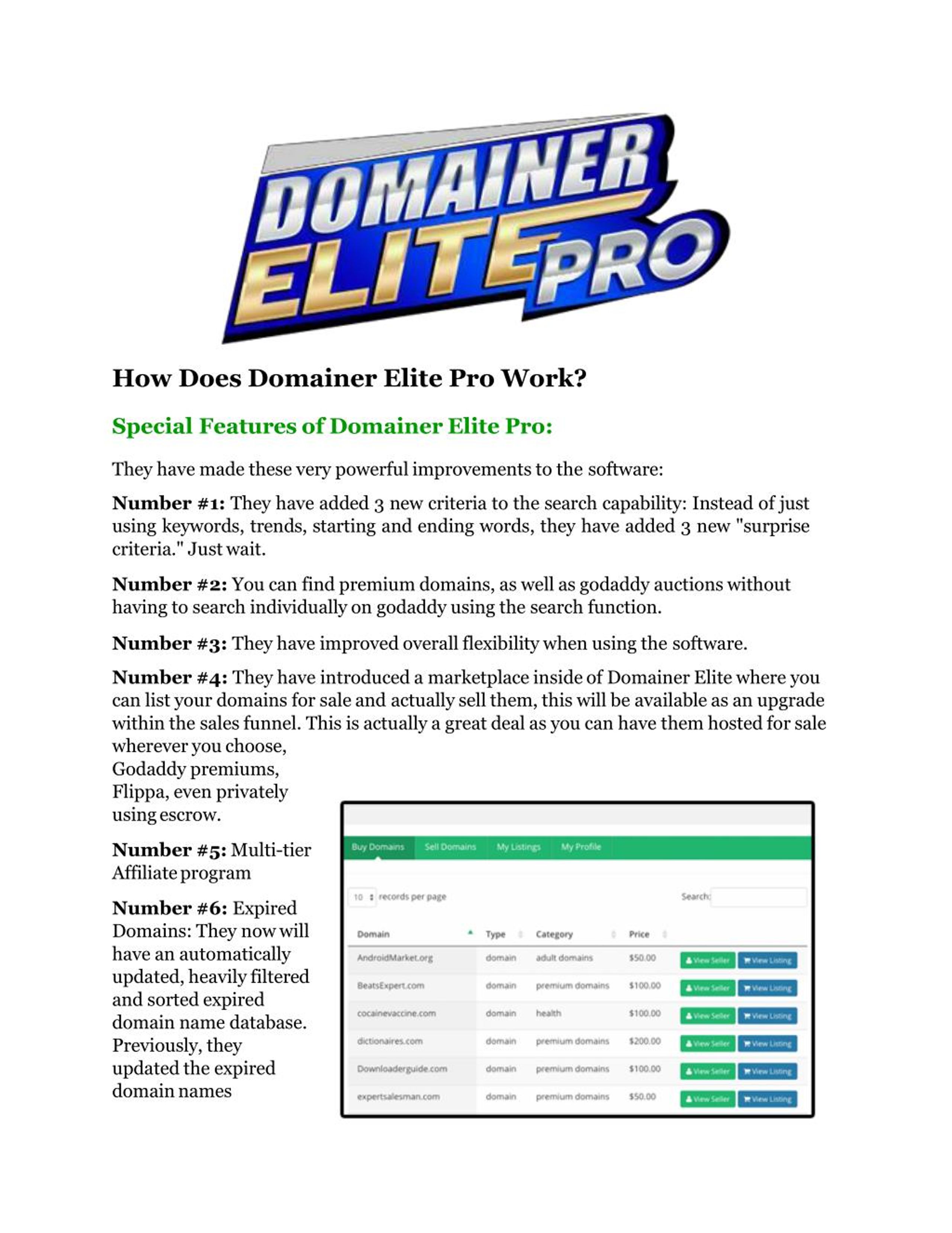 domainer elite pro ripoff report