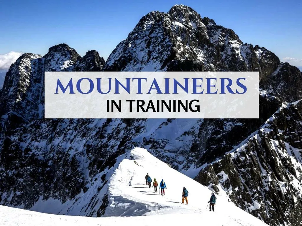 mountain climbers in preparing n.