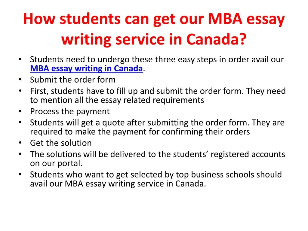 what to write college essay on canada