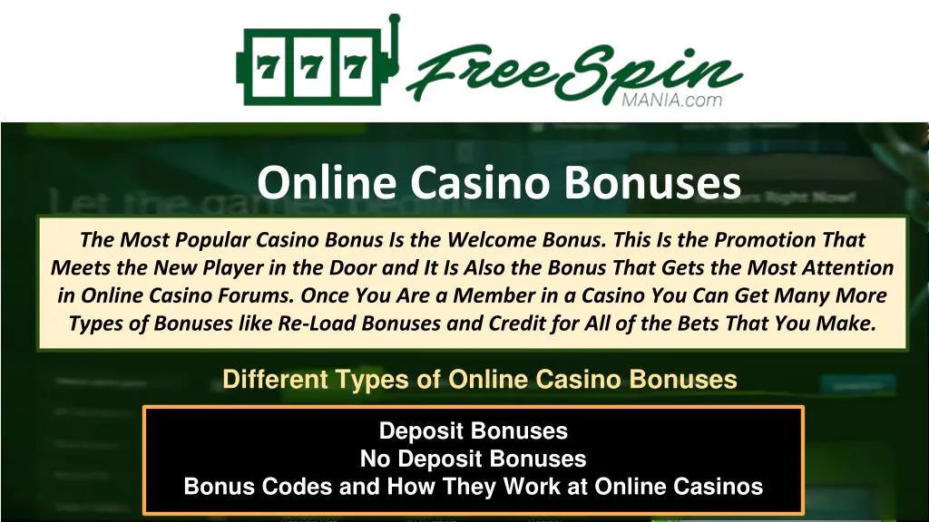 online casino bonuses n.