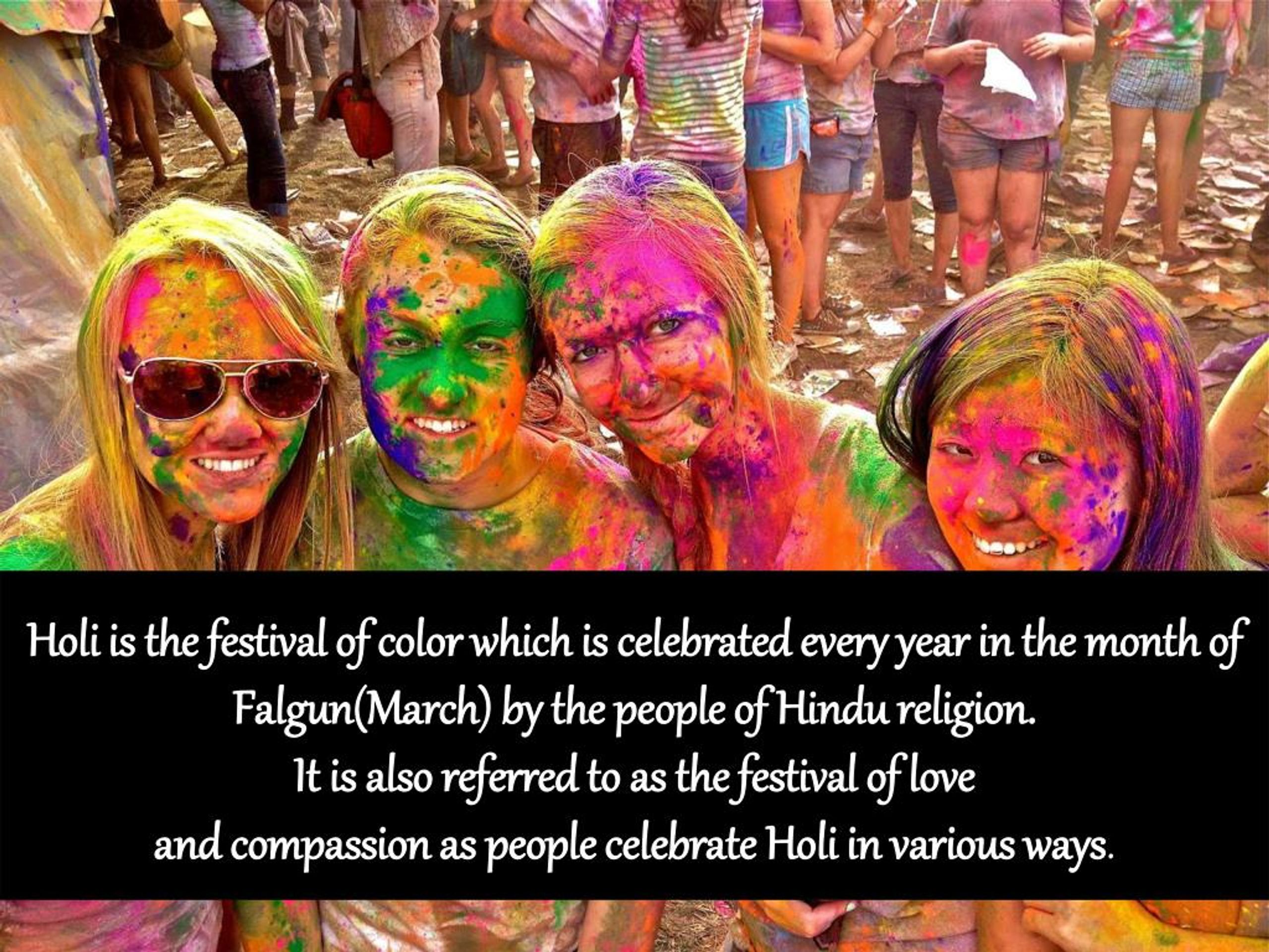PPT - Holi – The Festival Of Color, Water And Joy With Some Tadka ...