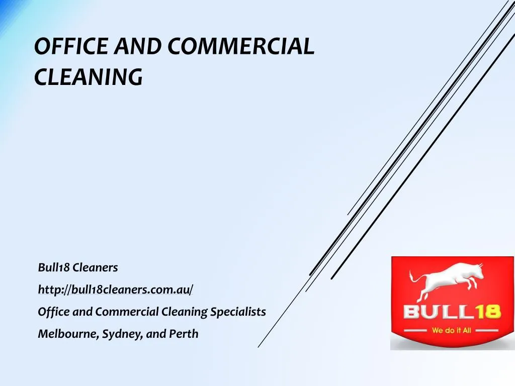office and commercial cleaning n.