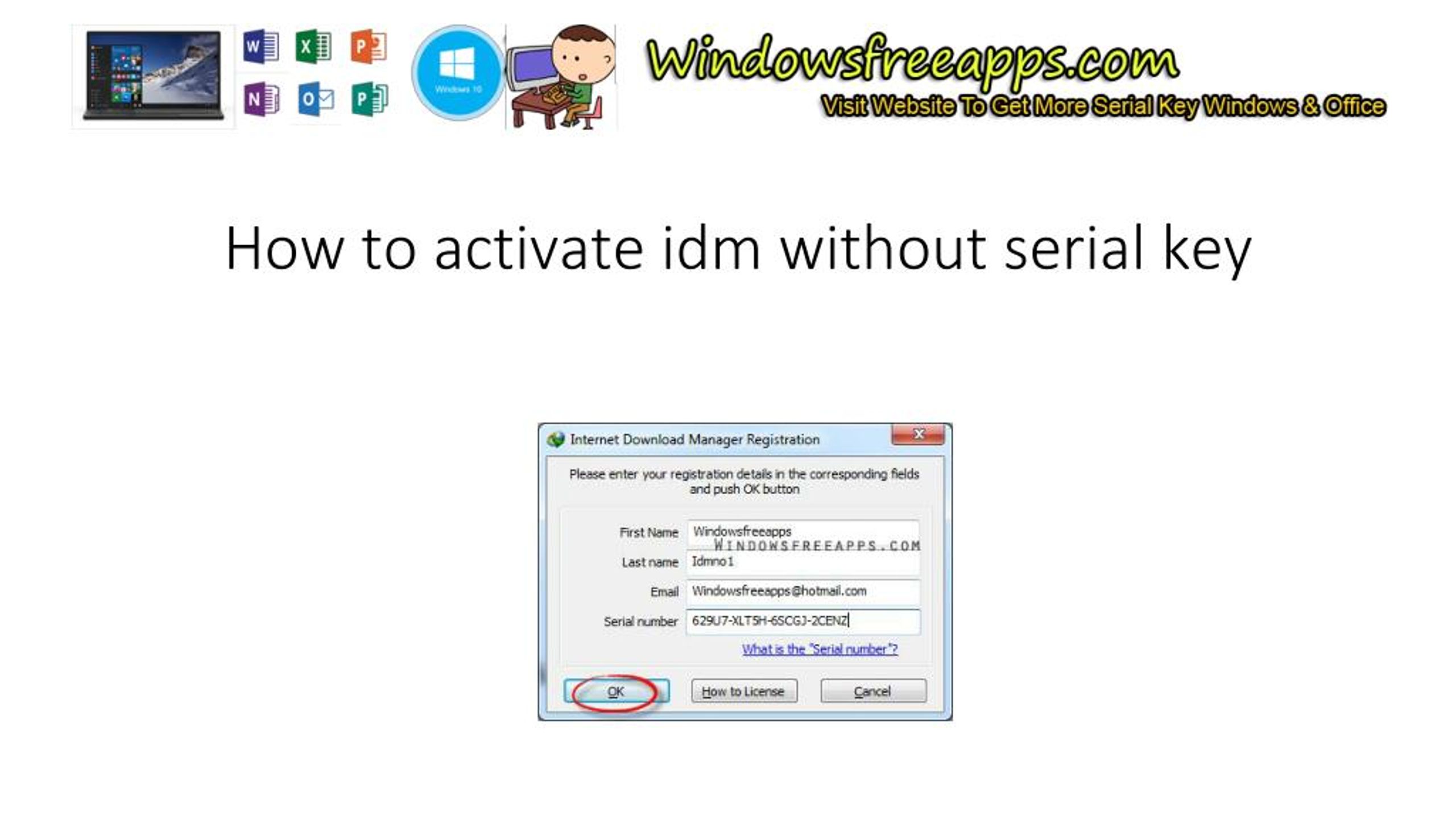 Internet Download Manager Registration Key Serial Number